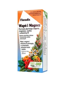 Floradix - Wapń i Magnez, Płyn, 250 ml