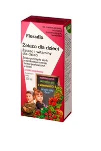 Floradix - Żelazo dla Dzieci, Płyn, 250 ml