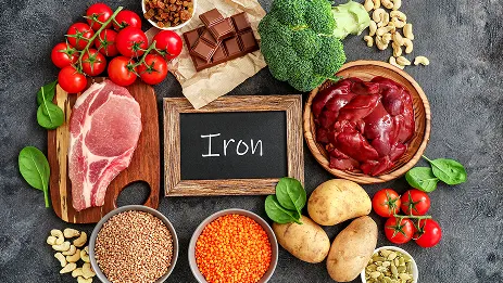 Co ma dużo żelaza? Produkty bogate w żelazo